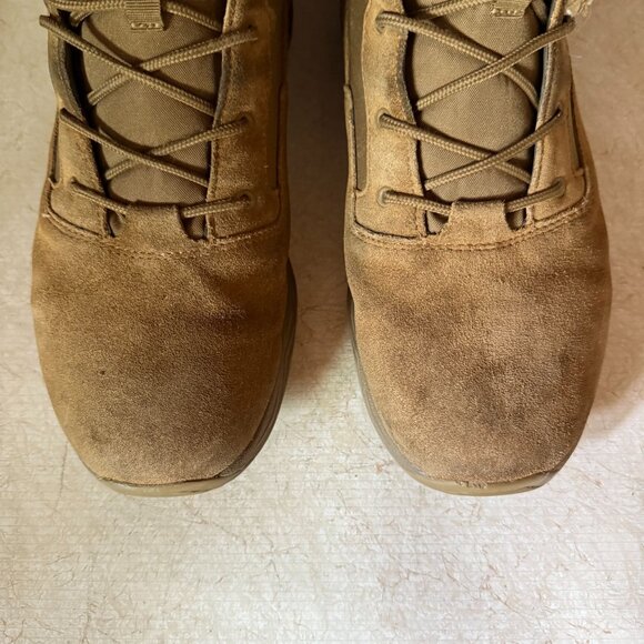 Interceptor Mens Tactical Boots Size 13 MNIN27DP001 Upper Rubber Sole Brown - Picture 10 of 16